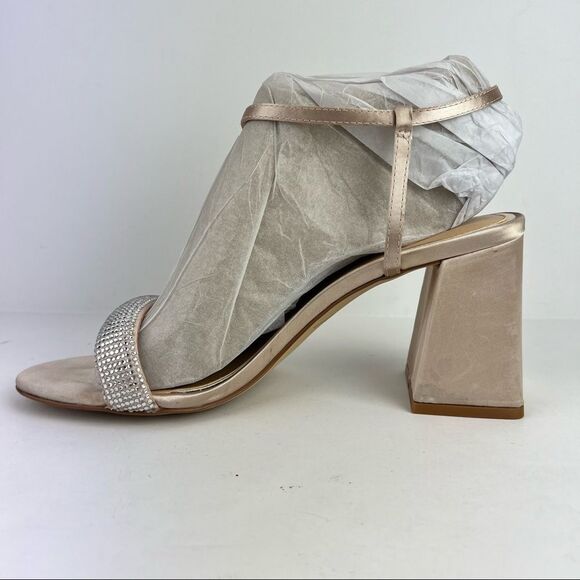 JEWEL BADGLEY MISCHKA- Women's Earlene Block Heel Evening Sandal - Picture 7 of 14